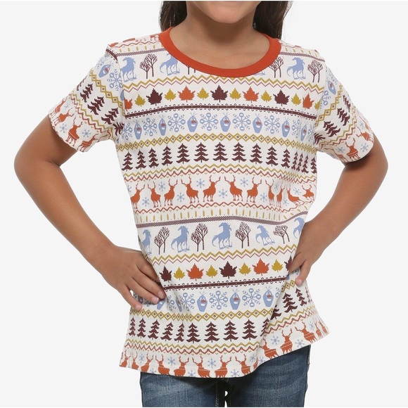 Our Universe Disney Frozen Autumnal Toddler T-Shirt - Picture 1 of 2